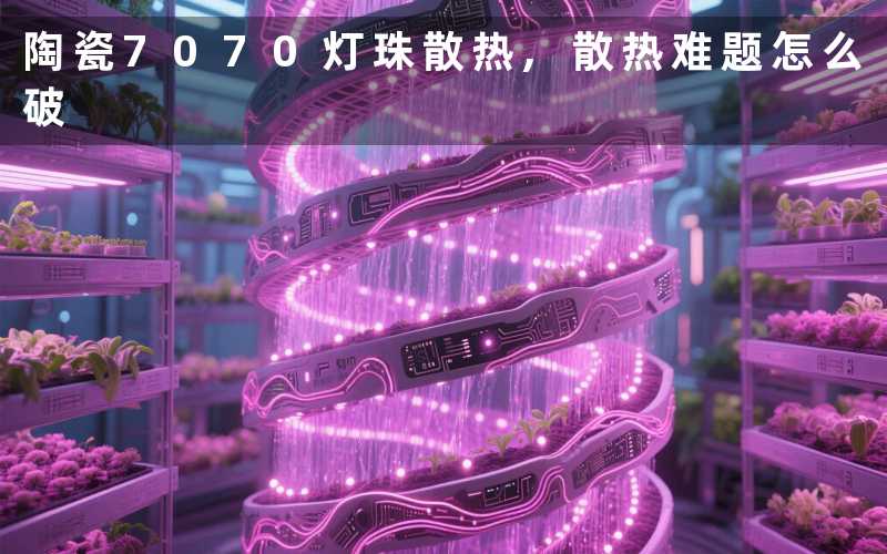 陶瓷7070灯珠散热,散热难题怎么破