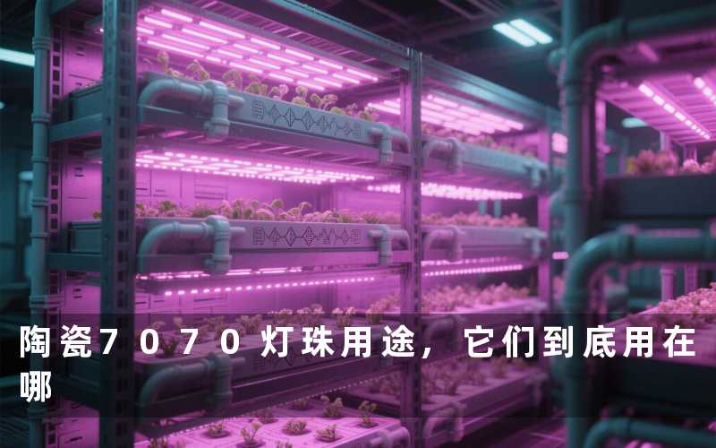 陶瓷7070灯珠用途,它们到底用在哪