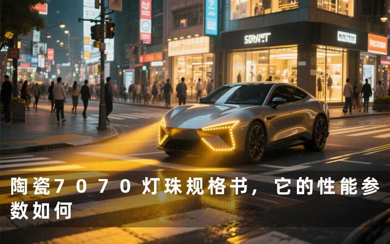 陶瓷7070灯珠规格书,它的性能参数如何