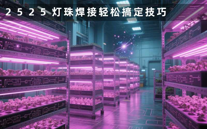 2525灯珠焊接(轻松搞定技巧)