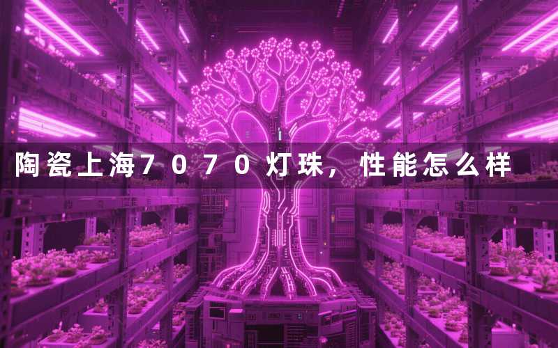 陶瓷上海7070灯珠,性能怎么样