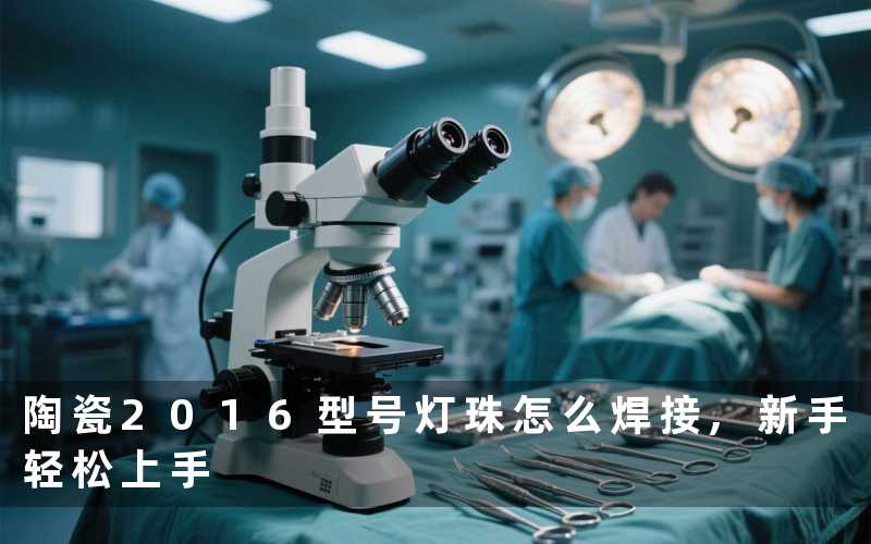 陶瓷2016型号灯珠怎么焊接,新手轻松上手