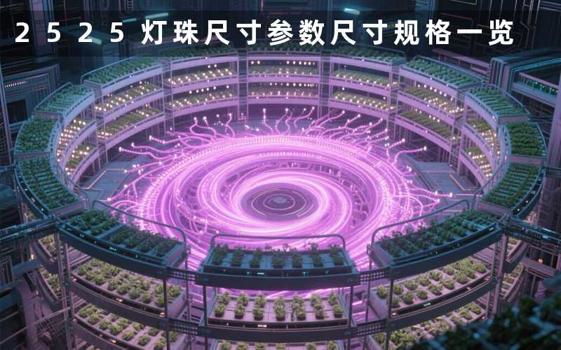 2525灯珠尺寸参数(尺寸规格一览)