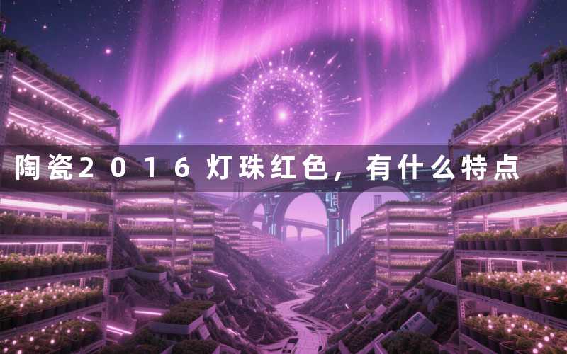 陶瓷2016灯珠红色,有什么特点