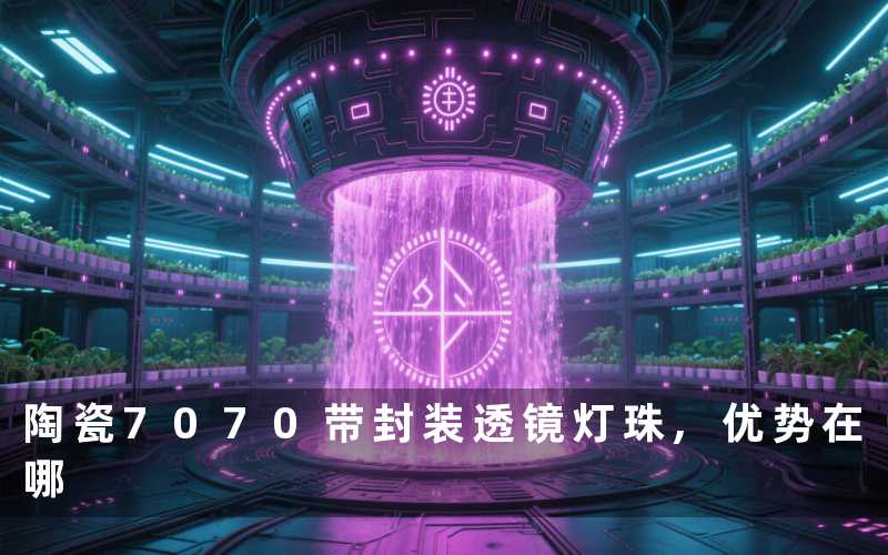 陶瓷7070带封装透镜灯珠,优势在哪