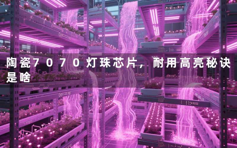 陶瓷7070灯珠芯片,耐用高亮秘诀是啥