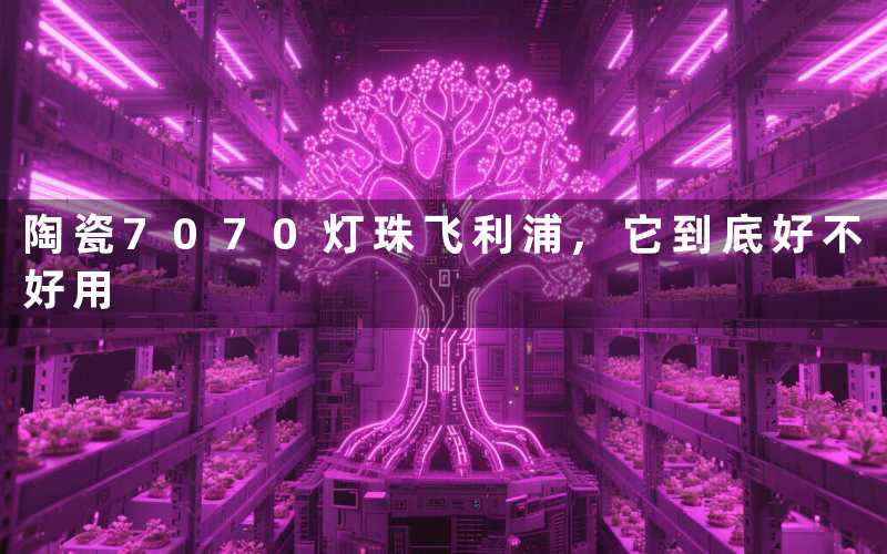 陶瓷7070灯珠飞利浦,它到底好不好用