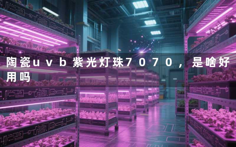 陶瓷uvb紫光灯珠7070,是啥好用吗