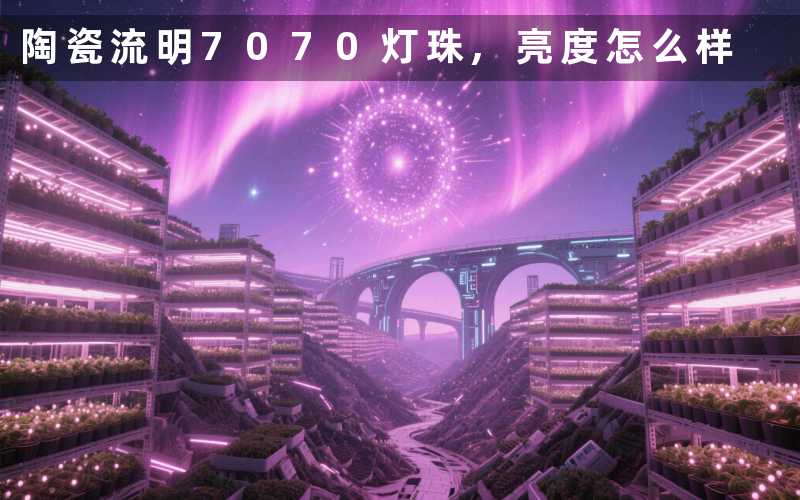 陶瓷流明7070灯珠,亮度怎么样