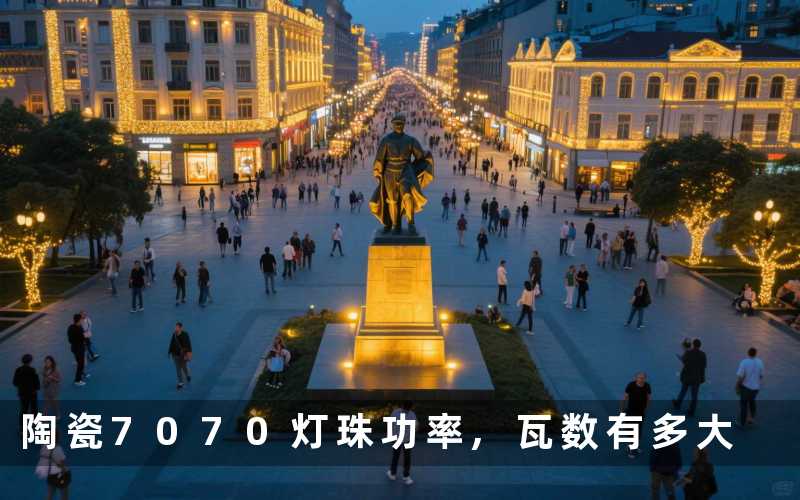 陶瓷7070灯珠功率,瓦数有多大