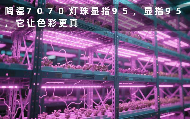陶瓷7070灯珠显指95,显指95,它让色彩更真