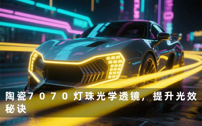 陶瓷7070灯珠光学透镜,提升光效秘诀