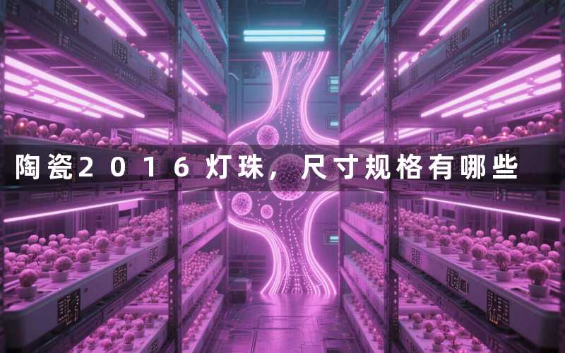 陶瓷2016灯珠,尺寸规格有哪些