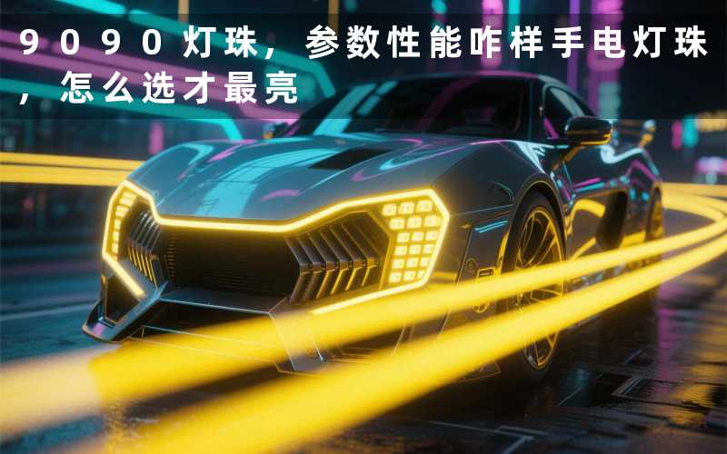 9090灯珠,参数性能咋样手电灯珠,怎么选才最亮