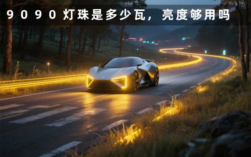 9090灯珠是多少瓦,亮度够用吗
