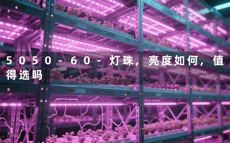 5050-60-灯珠,（亮度如何,值得选吗）