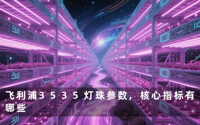 飞利浦3535灯珠参数,核心指标有哪些