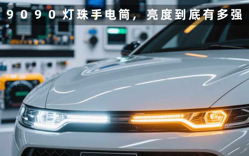 9090灯珠手电筒,亮度到底有多强