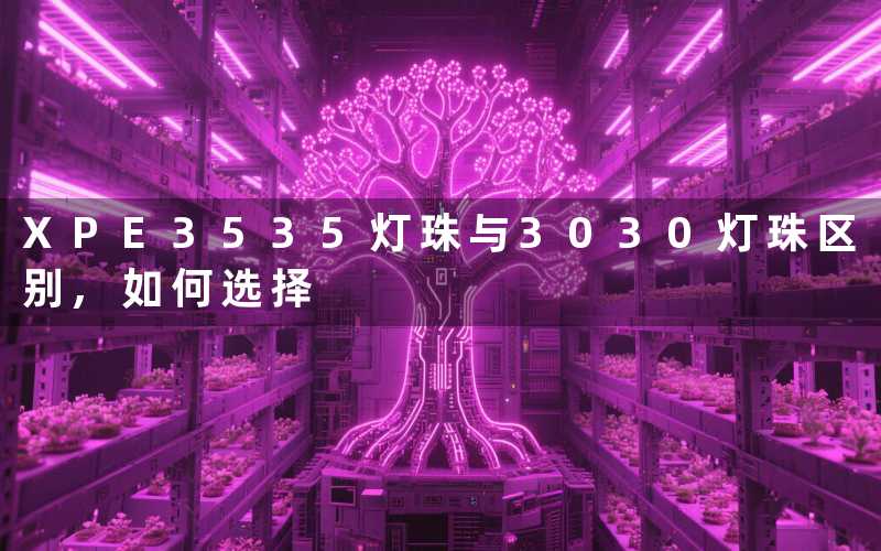 XPE3535灯珠与3030灯珠区别,如何选择