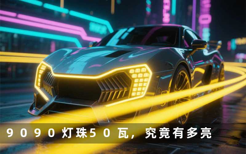 9090灯珠50瓦,究竟有多亮