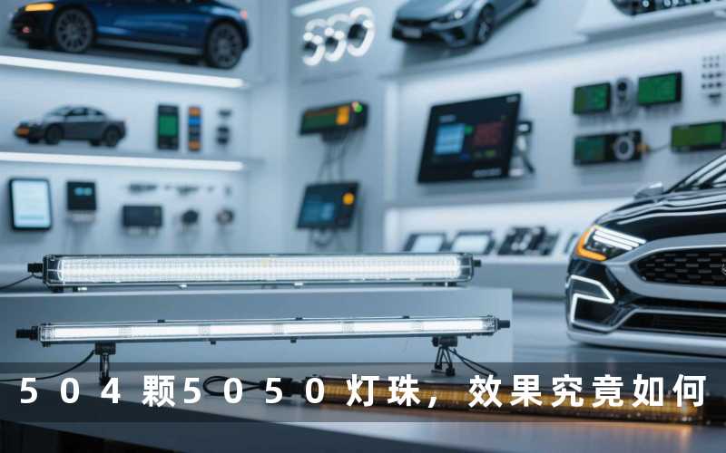 504颗5050灯珠,效果究竟如何
