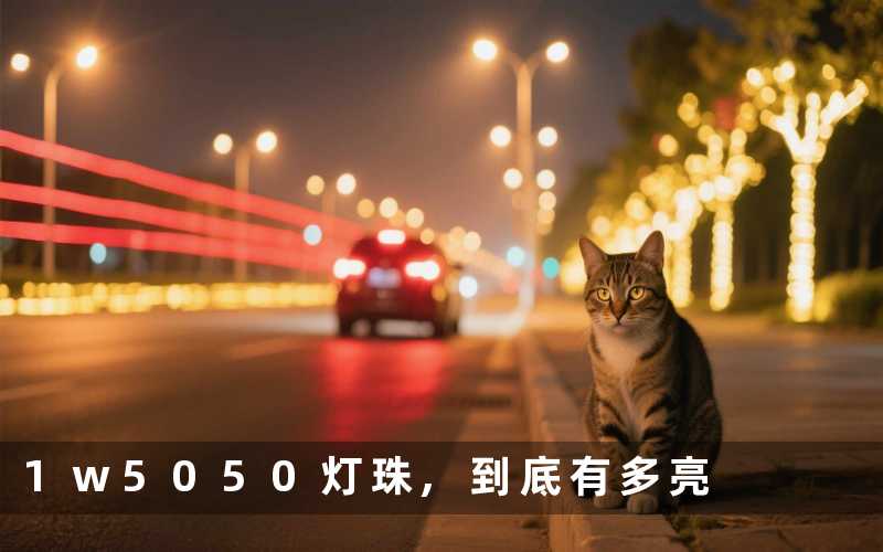 1w5050灯珠,到底有多亮