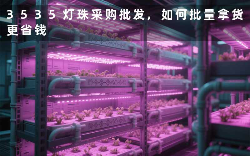 3535灯珠采购批发,如何批量拿货更省钱