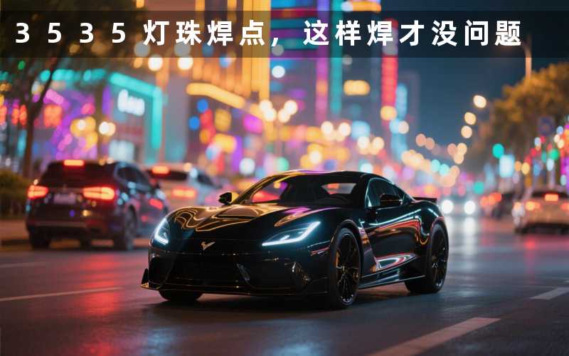 3535灯珠焊点,这样焊才没问题