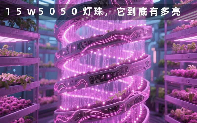 15w5050灯珠,它到底有多亮