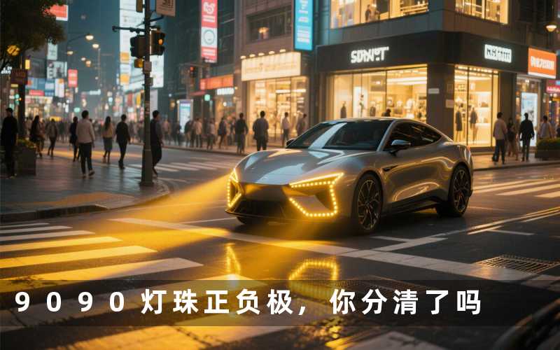 9090灯珠正负极,你分清了吗