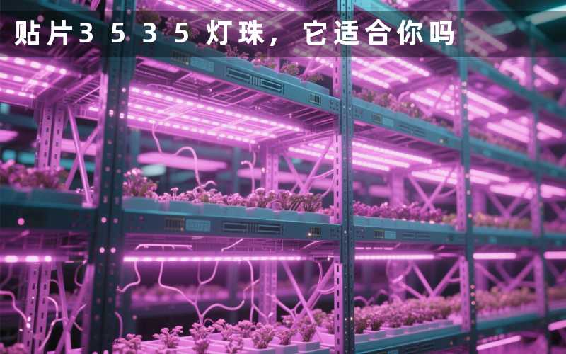 贴片3535灯珠,它适合你吗