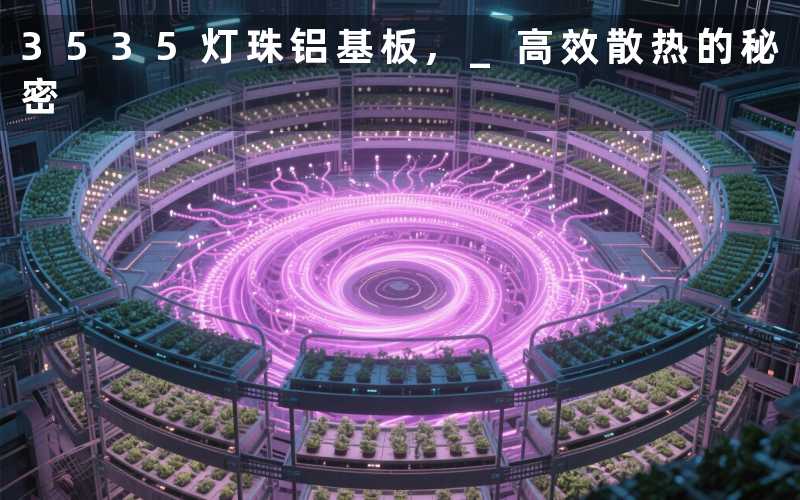 3535灯珠铝基板, 高效散热的秘密