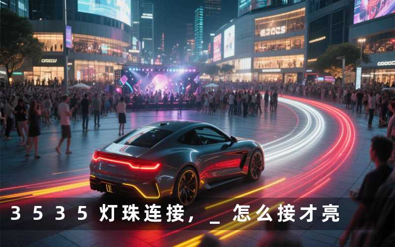 3535灯珠连接, 怎么接才亮
