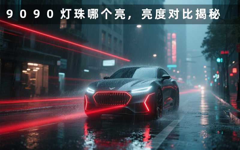 9090灯珠哪个亮,亮度对比揭秘