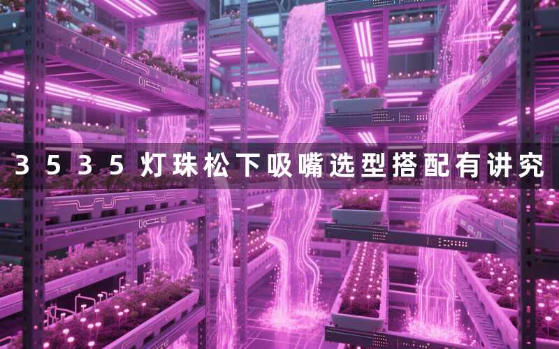 3535灯珠松下吸嘴选型搭配有讲究