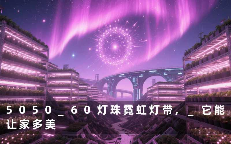 5050 60灯珠霓虹灯带, 它能让家多美