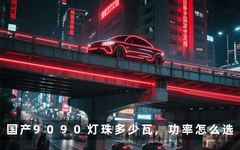 国产9090灯珠多少瓦,功率怎么选