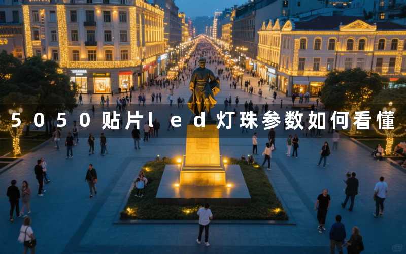 5050贴片led灯珠参数（如何看懂）