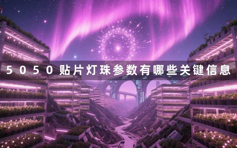 5050贴片灯珠参数（有哪些关键信息）