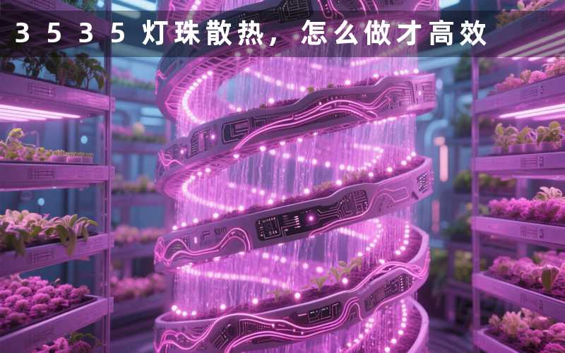 3535灯珠散热,怎么做才高效