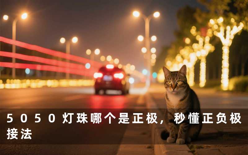 5050灯珠哪个是正极秒懂正负极接法