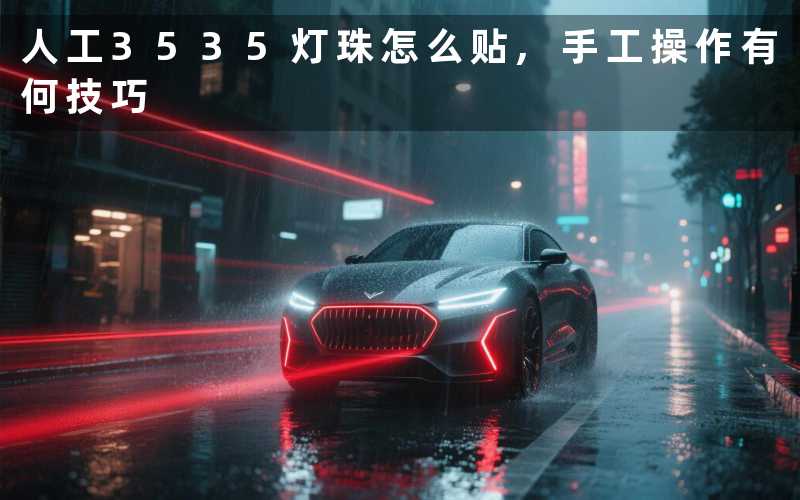 人工3535灯珠怎么贴,手工操作有何技巧