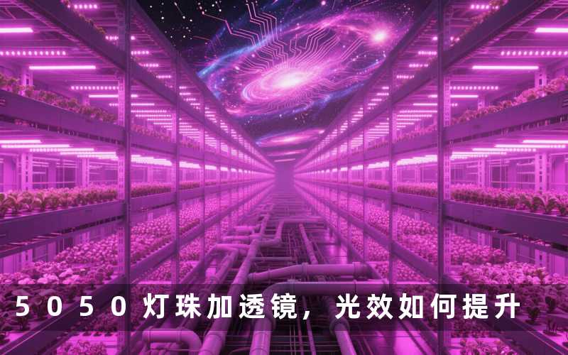 5050灯珠加透镜光效如何提升