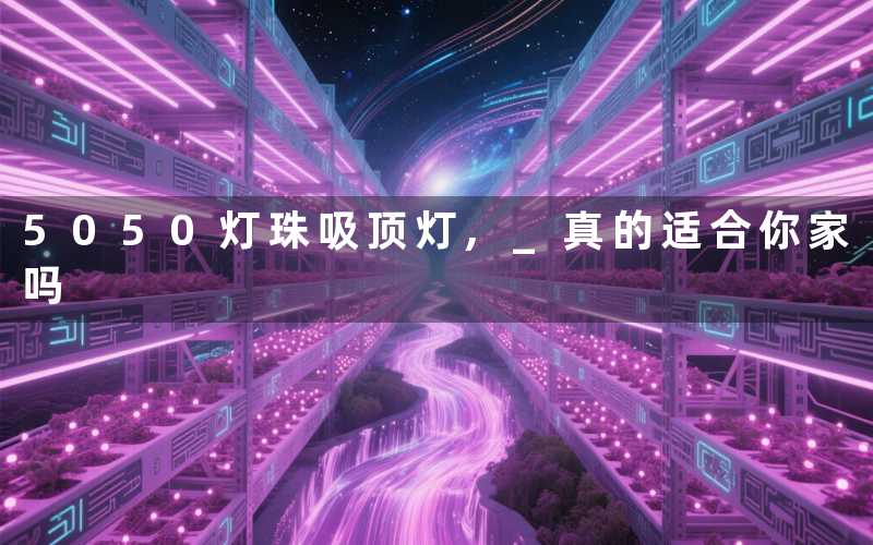 5050灯珠吸顶灯, 真的适合你家吗