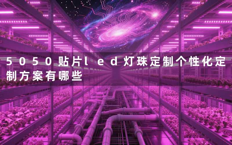 5050贴片led灯珠定制（个性化定制方案有哪些）