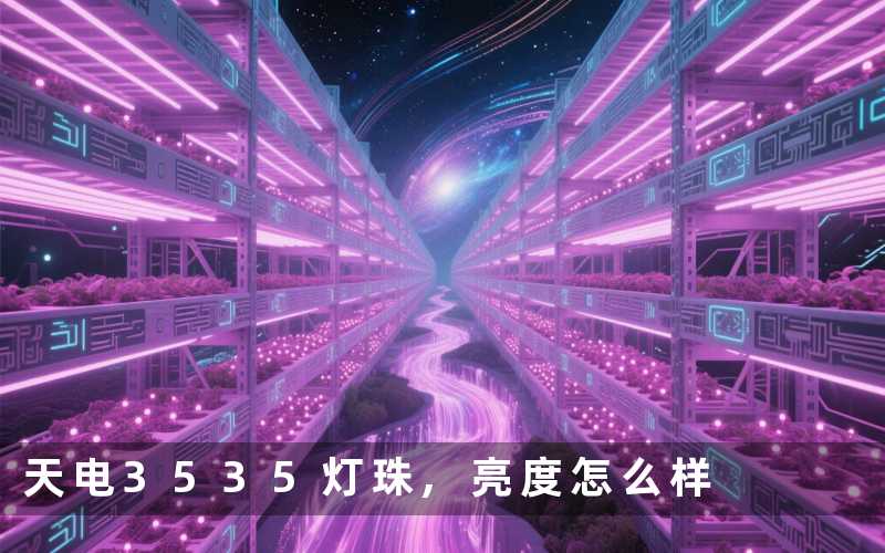 天电3535灯珠,亮度怎么样