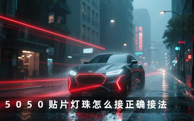 5050贴片灯珠怎么接正确接法