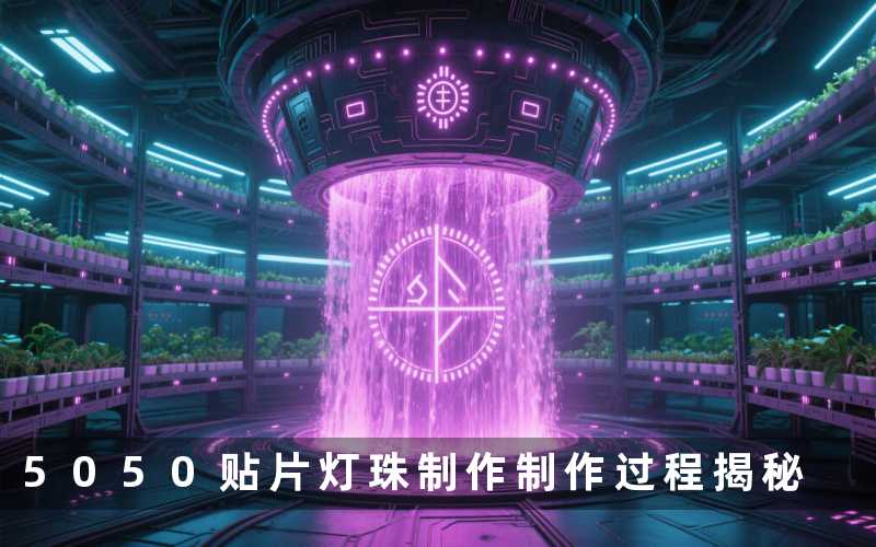 5050贴片灯珠制作（制作过程揭秘）