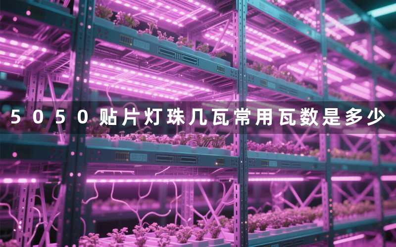 5050贴片灯珠几瓦（常用瓦数是多少）