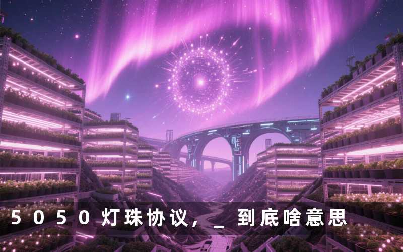 5050灯珠协议 到底啥意思